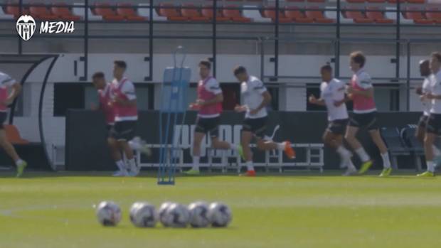 Valencia train without Gattuso